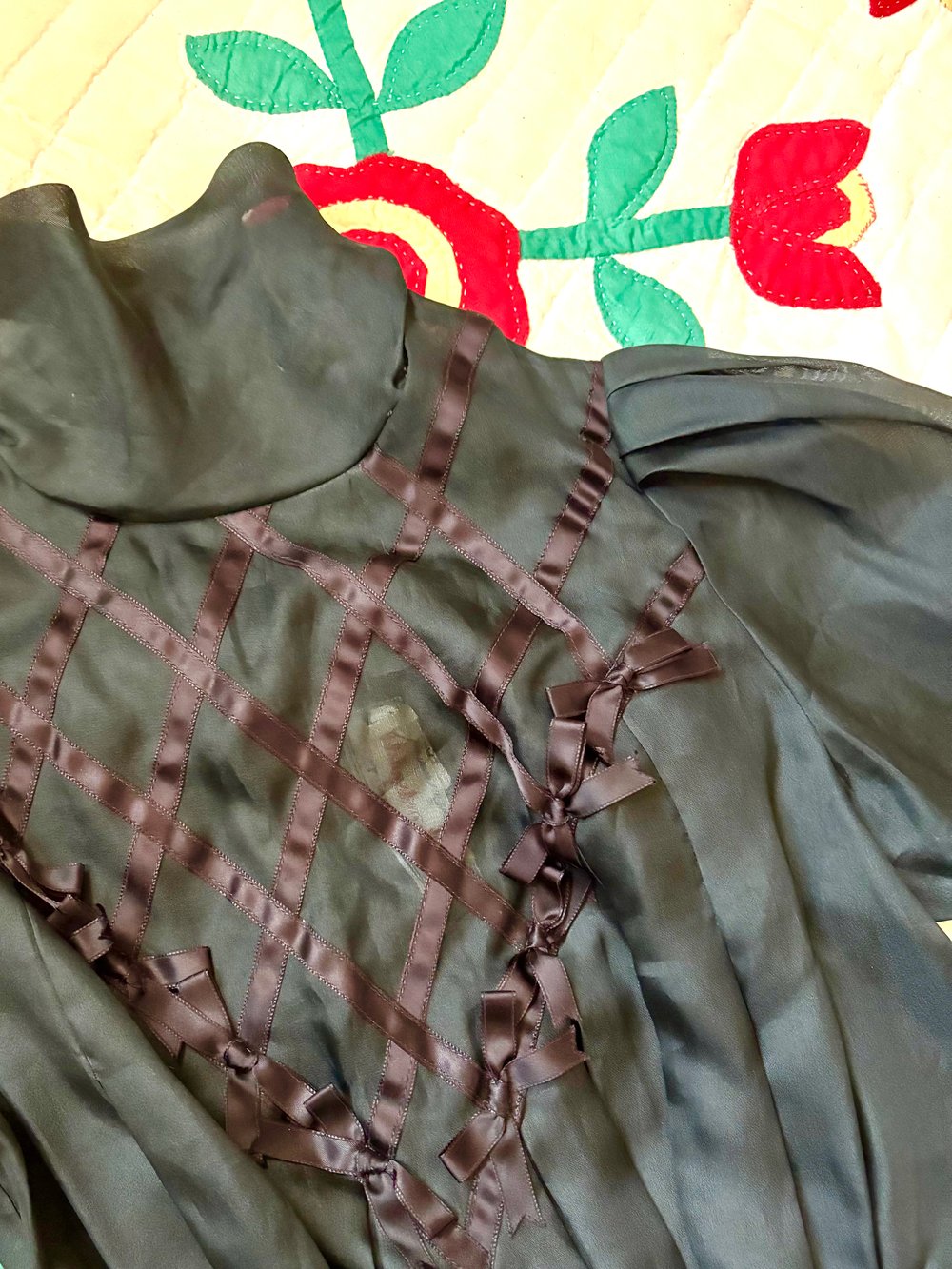 Image of 60's annacat romantic blouse