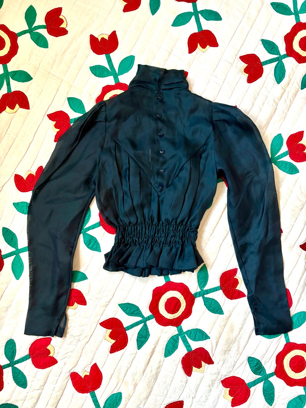 Image of 60's annacat romantic blouse