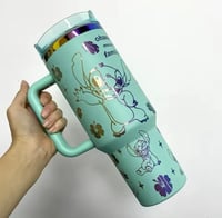 Image 4 of Stanley™️ X LILO & Stitch “TEAL GREEN” | 40 Oz. FlowState Tumbler