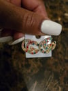 Double G Earrings (Gold/Colorful)
