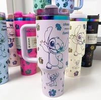 Image 4 of Stanley™️ X LILO & Stitch “WHITE CREAM” | 40 Oz. FlowState Tumbler