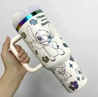 Image 3 of Stanley™️ X LILO & Stitch “WHITE CREAM” | 40 Oz. FlowState Tumbler