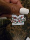 Double G Earrings (Silver/Colorful)
