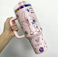 Image 3 of Stanley™️ X LILO & Stitch “LIGHT PINK” | 40 Oz. FlowState Tumbler