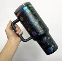 Image 3 of Stanley™️ X LILO & Stitch “BLACK” | 40 Oz. FlowState Tumbler