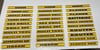 Dewalt style TSTACK tool box SMALLER stickers X 30 off