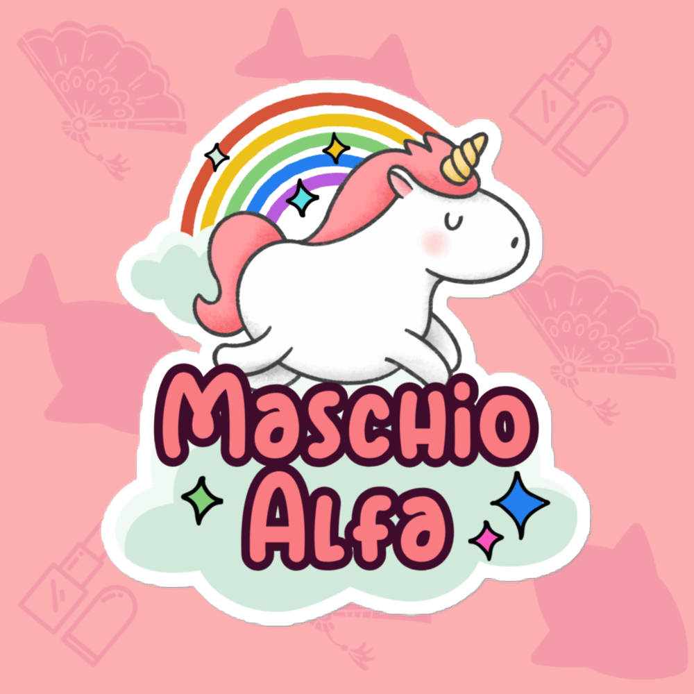 Image of Adesivo "Maschio Alfa