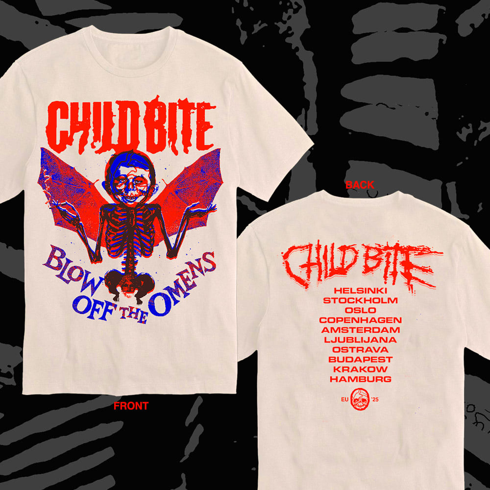 Alfred Shrugs (Euro Tour Edition) - Off-White Tee