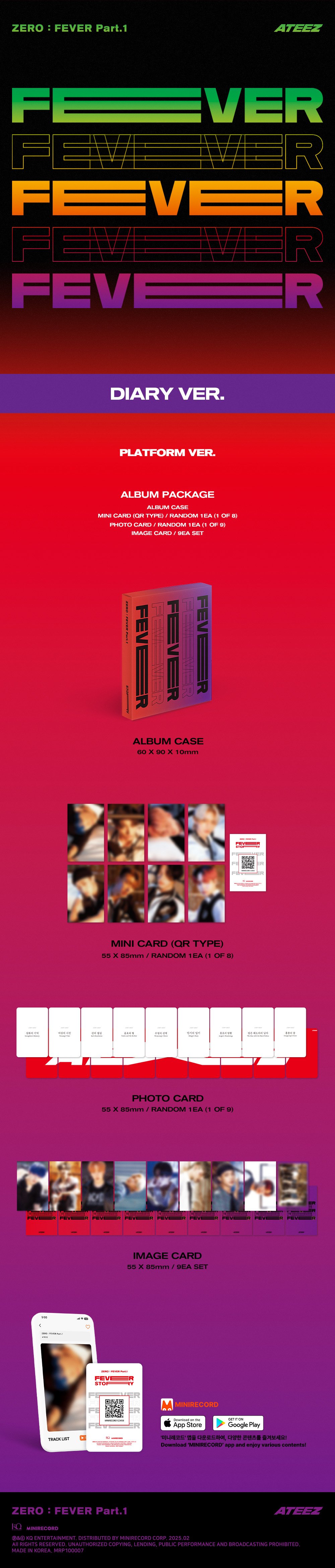 Image of ATEEZ ZERO : FEVER Part 1 (Platform Ver.)