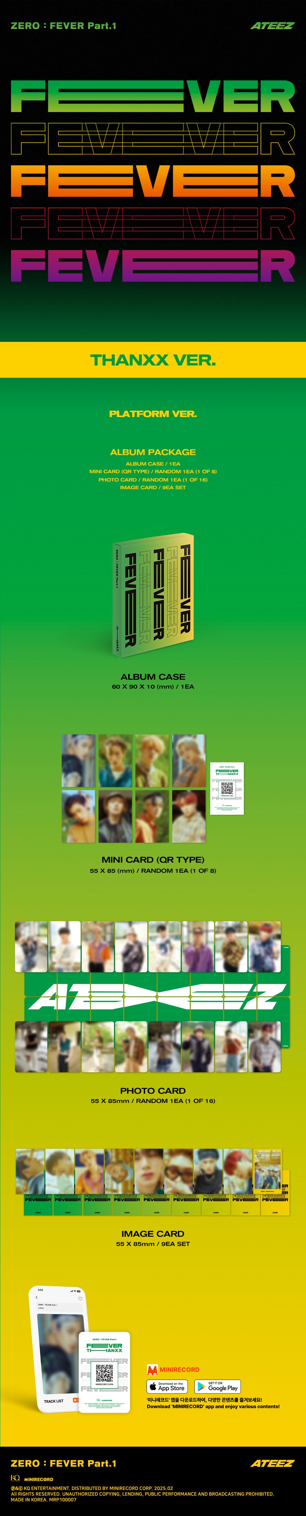 Image of ATEEZ ZERO : FEVER Part 1 (Platform Ver.)