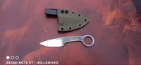 Image 3 of EDC Knife Cardboard Cutter Handmade N690 Stainless Steel