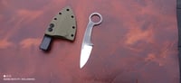 Image 5 of EDC Knife Cardboard Cutter Handmade N690 Stainless Steel
