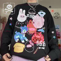 Image 2 of Angel 666 Longsleeve Tshirt (made 2 order)