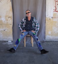 Image 1 of Patches Jeans