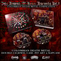 Image 1 of Colombian death metal compilation-into deepest of human depravity vol 2 double cd