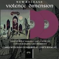 VIOLENCE DIMENSION (2025) LTD EDITION VINYL