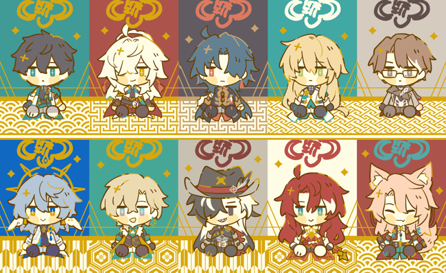 HSR ✦ Omamori + Stickers