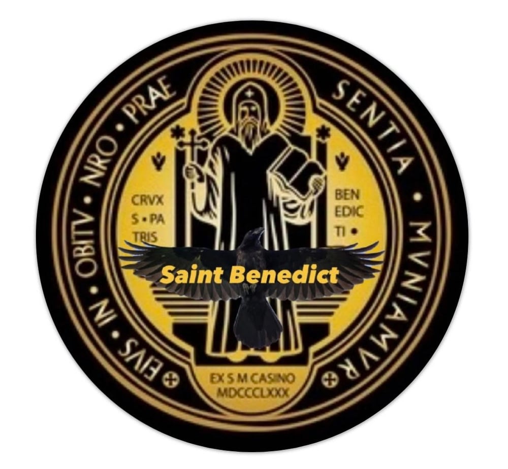 Image of Saint Benedict Candle