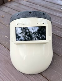 Image 2 of Black Floral Welding Hoods