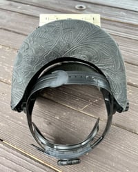 Image 3 of Black Floral Welding Hoods