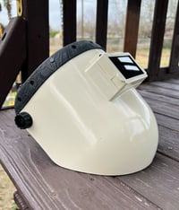 Image 1 of Black Floral Welding Hoods