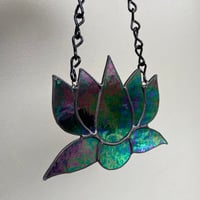 Image 3 of Black Iridized Lotus 