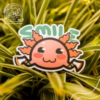 Image 2 of Kawaii Axolotl Vinyl Sticker | Witty Statement Stickers by Danro