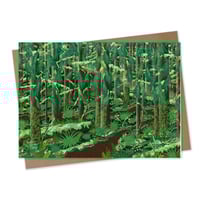 Greeting Card - The Loop Trail 5x7" on Bamboo Paper