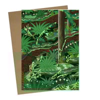 Greeting Card - The Loop Trail: Detail 2 5x7" on Bamboo Paper