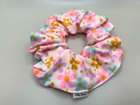 Image 2 of Groovy Flowers Scrunchie