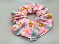 Image 1 of Groovy Flowers Scrunchie