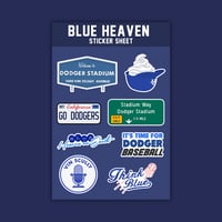 Blue Heaven Sticker Sheet