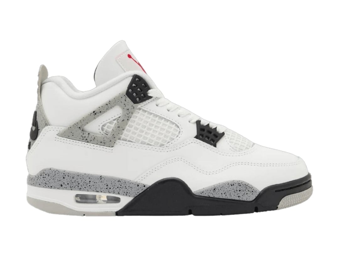 Image of 2025 Nike Air Jordan 4 White Cement