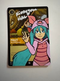 Lorcana Card Alter Miku Piglet 