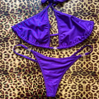 Image 1 of ଘ(੭*ˊᵕˋ)੭* ੈ♡‧₊ xl t-back g bottoms & xl reg cup