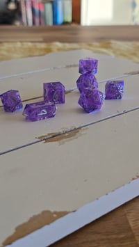 Image 3 of Wizard of Waterdeep - gale / baldurs gate 3 inspired dice set 