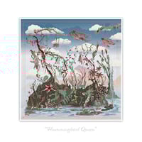 Spirit Square Poster - Hummingbird Queen