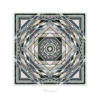 Poster - Mandala Spirit Square - Breathe