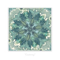Poster - Mandala Spirit Square - Centering