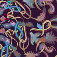 Image 2 of Poster - Mandala Spirit Square - Maypole