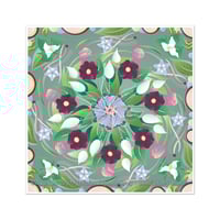 Image 1 of Art Print - Spring Peace Lilies Spirit Square