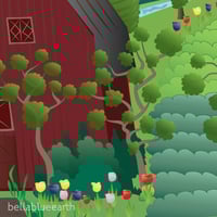Image 2 of Art Print - Tulip Farm