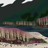 Image 3 of Art Print - North Fork Winter