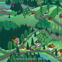 Image 5 of Cotton Tapestry - Ribbon Roads