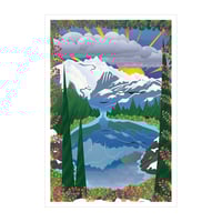 Image 1 of Art Print - Heather Meadows