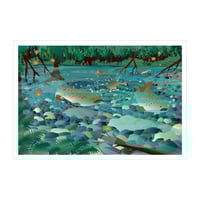 Image 1 of Art Print - Salmon Magic
