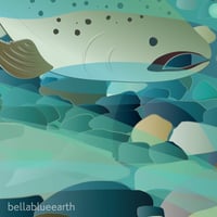 Image 6 of Art Print - Salmon Magic