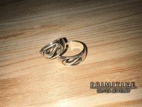 Nike Style Couples Rings Sold in 925 Silver