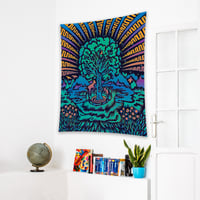 Image 2 of Cotton Tapestry - Midnight Rendezvous
