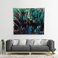 Image 2 of Cotton Tapestry - Envision - Crystal Cavern (Left)
